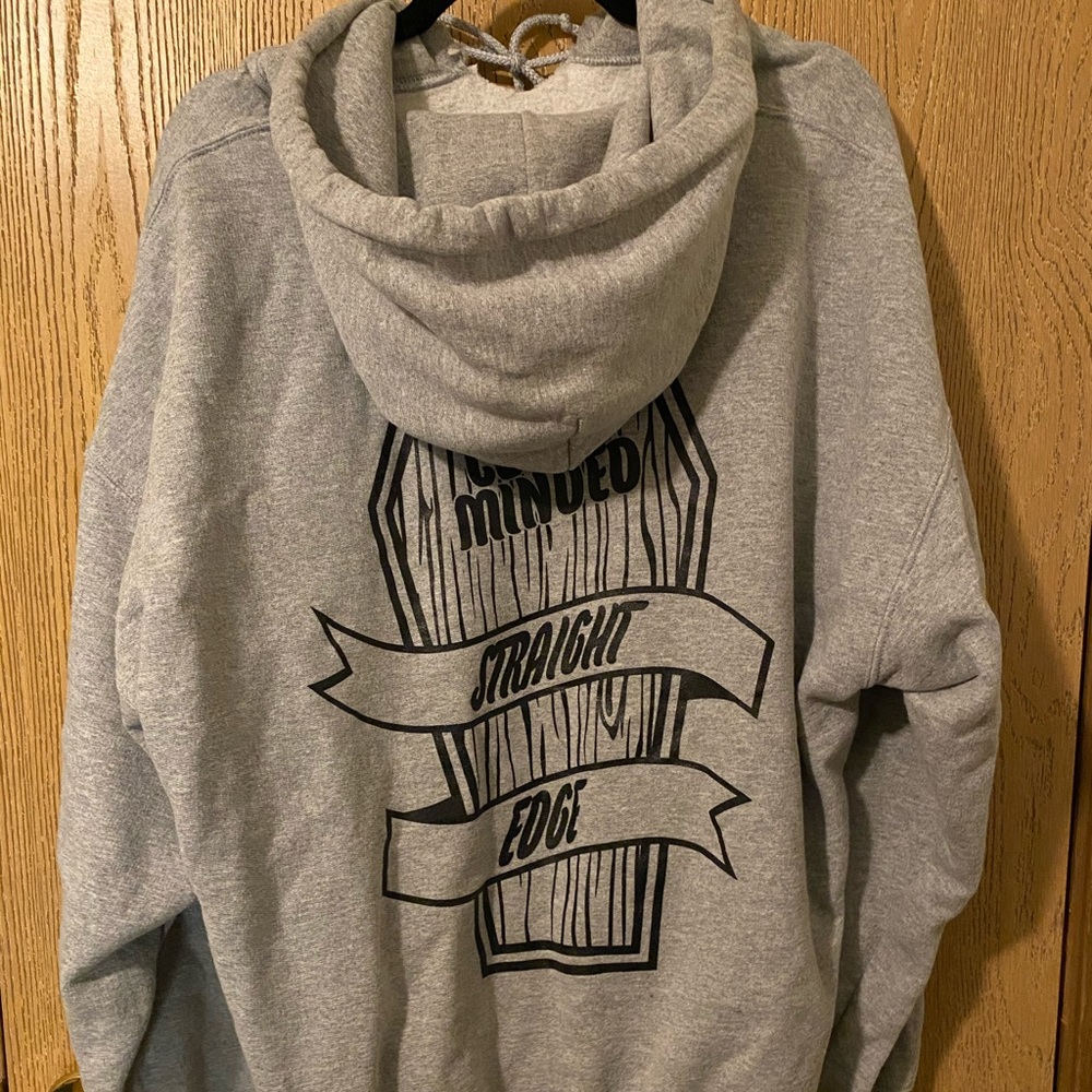 Clear-Minded Straight Edge Hoodie